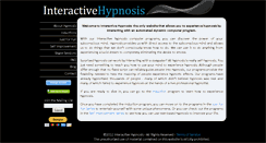 Desktop Screenshot of interactivehypnosis.com